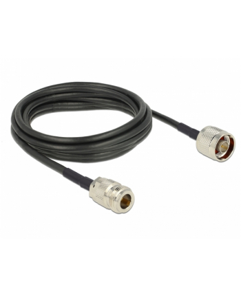 DELOCK antenna cable N/M to N/F 3m low loss