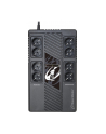 POWER WALKER UPS Line-Interactive 1000VA MS 8x schuko RJ45 in/out USB HID USB charger - nr 9