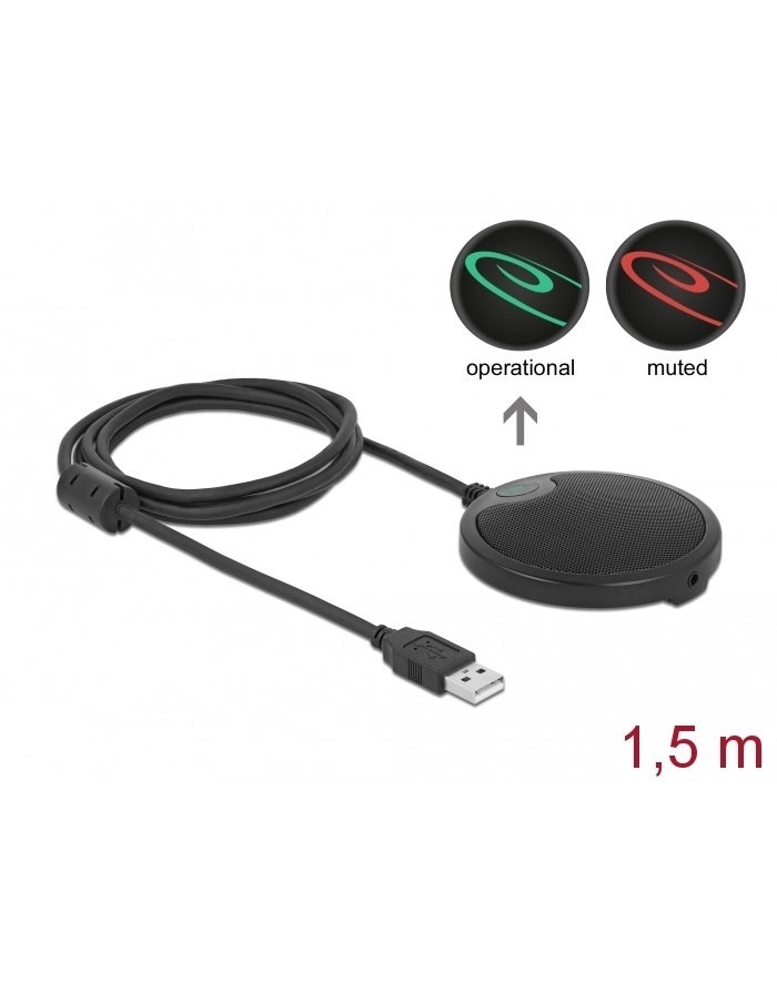 DELOCK multidirectional microphone USB 2.0 główny