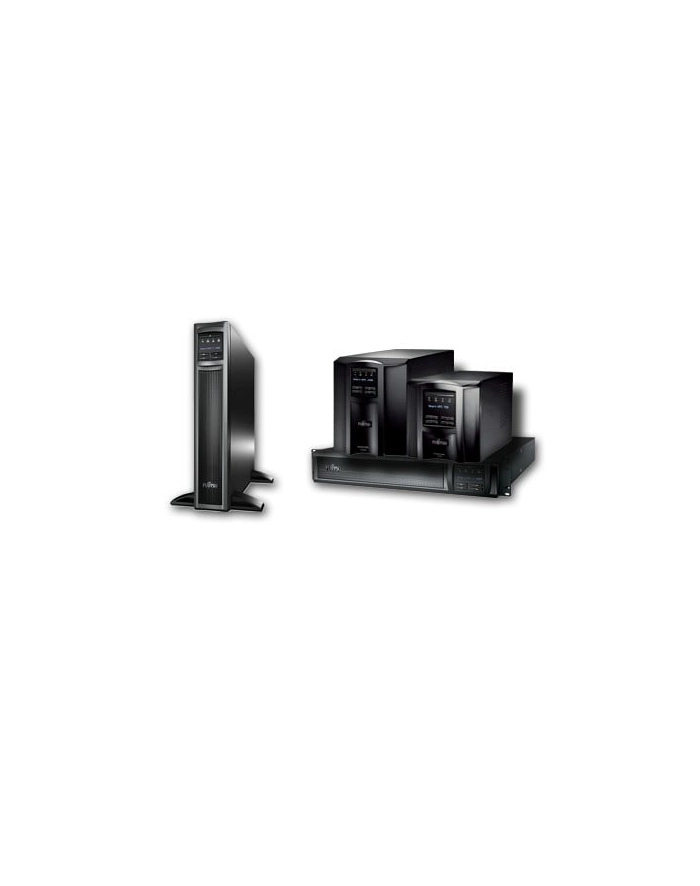 fujitsu technology solutions FUJITSU BTO 1500VA 1200W Tower/Rack convertible Rack 2U Line Interactive VI UPS SMX1500RMI2UNC Black główny