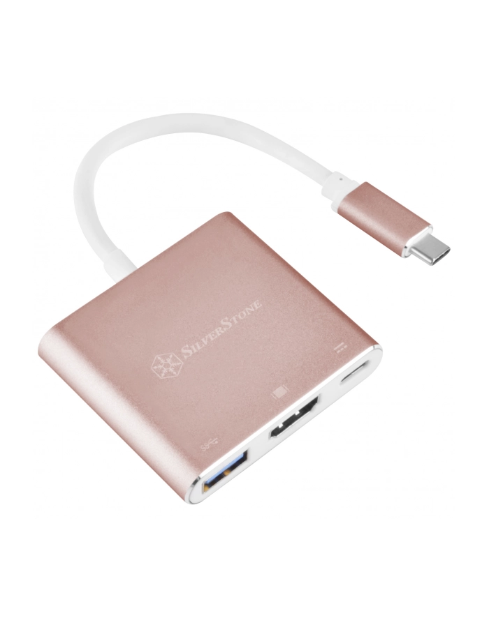 silverstone technology SilverStone Adapter SST-EP08P Type-C (pink / white) główny