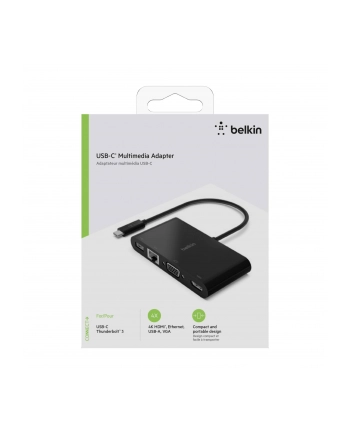 belkin Adapter multimedialny USB-C GBE, HDMI, VGA, USB nr 1