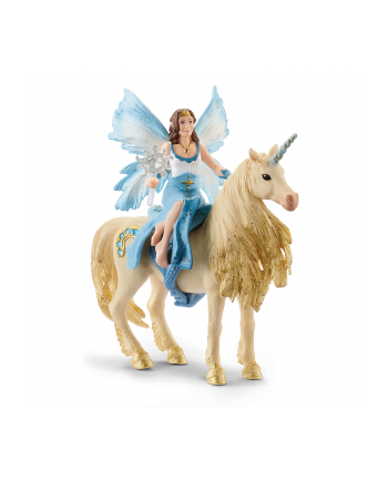 Schleich 42508 Eyela na złotym jednorożcu Bayala