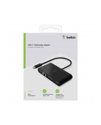 belkin Adapter multimedialny USB-C GBE, HDMI, VGA, USB