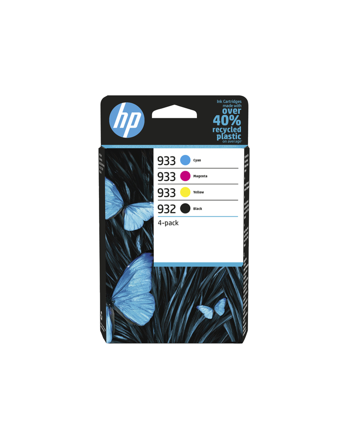 hp inc. HP 932 Black 933 CMY Original Ink Cartridge 4-Pack główny
