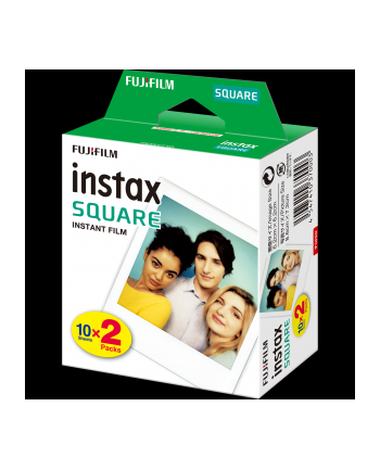 Fujifilm instax SQUARE film 2x 10, photo paper (white frame)