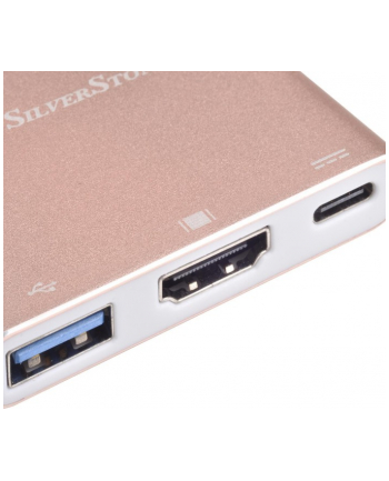 silverstone technology SilverStone Adapter SST-EP08P Type-C (pink / white)