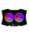 modecom Podstawka chłodząca pod  laptopa  CF18 RGB SILENT FAN czarna - nr 1