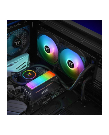 Thermaltake Floe RC240 CPU ' Memory AIO Liquid Cooler, water cooling (black)