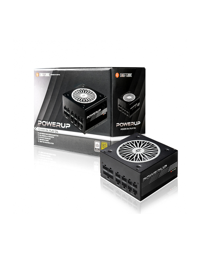 CHIEFTEC PowerUp 650W ATX 12V 80 Plus Gold PFC główny