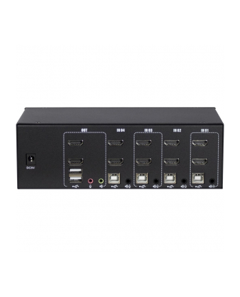 Inter-Tech IPC KVM Switch AS-42HA HDMI, KVM switch