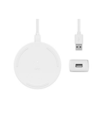 belkin Ładowarka bezprzewodowa 10W Wireless Charging Pad (no AC) Biała