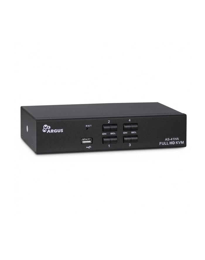 Inter-Tech KVM Switch AS-41HA HDMI, KVM switch główny