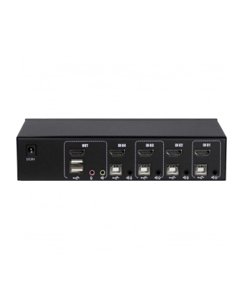 Inter-Tech KVM Switch AS-41HA HDMI, KVM switch
