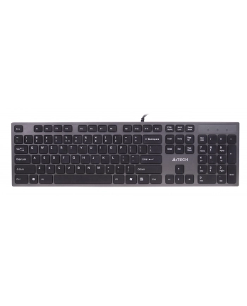KLAWIATURA A4-TECH KV-300H X-SLIM USB GRAFIT- CZARNA