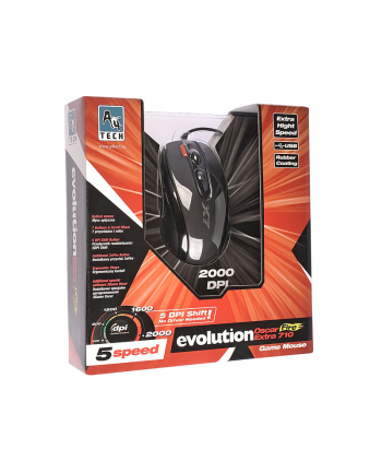 Mysz A4T EVO XGame Opto Oscar X710 Extra Fire USB