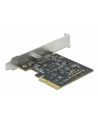 DeLOCK PCIe x4> 4x external SuperSpeed USB 20 Gbps (USB 3.2 Gen 2x2) USB Type-C - nr 1
