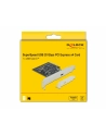 DeLOCK PCIe x4> 4x external SuperSpeed USB 20 Gbps (USB 3.2 Gen 2x2) USB Type-C - nr 2
