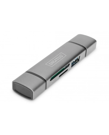 Digitus Dual Card Reader USB-C / USB 3.0, OTG, card reader nr 1
