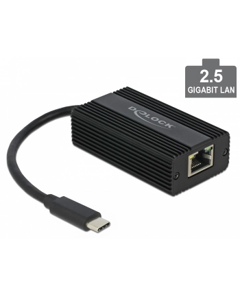 DeLOCK Adap. USB 3.0 Type-C> 2.5 RJ45 Gigabit LAN