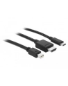 DeLOCK 4K HDMI adapter cable 1.8m - 85830 USB-C, HDMI or mini DisplayPort - nr 1
