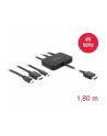 DeLOCK 4K HDMI adapter cable 1.8m - 85830 USB-C, HDMI or mini DisplayPort - nr 8