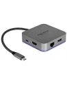 DeLOCK USB-C docking station 4K w. LED - HDMI / Hub / PD 3.0 - nr 20