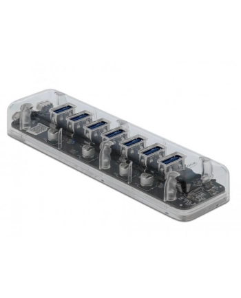 DeLOCK 64088 interface hub USB 3.2 Gen 1 (3.1 Gen 1) Micro-B 5000 Mbit/s Transparent, USB hub