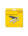 DeLOCK 89564 networking card Ethernet 2500 Mbit/s Internal, Network adapter - nr 4
