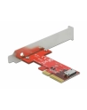 DeLOCK PCIe x4> 1x int. OCuLink SFF-8612 Low Profile Form Factor - nr 1