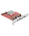 DeLOCK PCIe x4> SuperS USB + 2xUSB-A + USB-C USB 10 Gbps // Dual Channel - nr 4