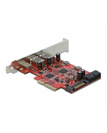 DeLOCK PCIe x4> 1x USB-C / 2xUSB-A / 1xUSB3.0 nr 2