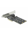 DeLOCK PCIe 3P SATA + M.2 KeyB x4 LP 90499 - nr 4