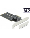 DeLOCK PCIe 3P SATA + M.2 KeyB x4 LP 90499 - nr 5