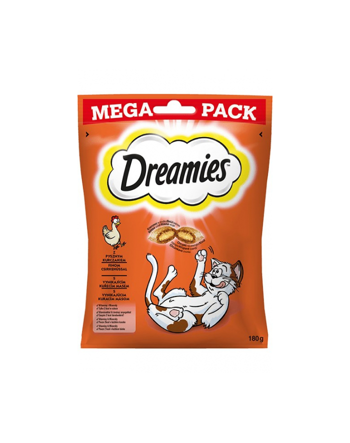 DREAMIES z kurczakiem 180g główny