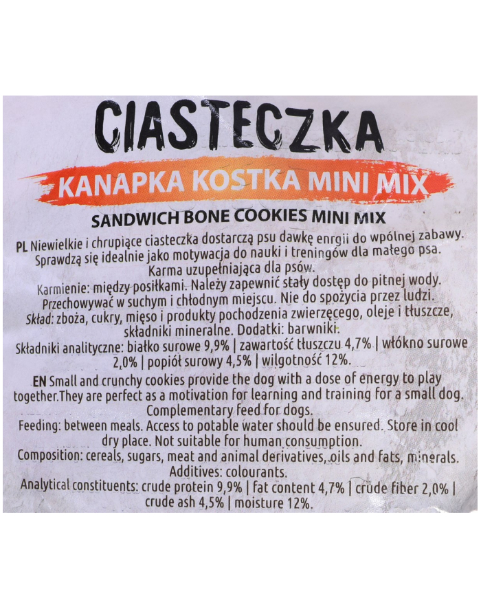 MACED AL KANAPKA KOSTKA MIX - MINI 1KG główny