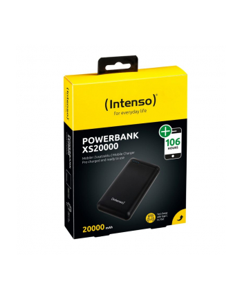 Intenso XS20000, Powerbank (black, 20000 mAh)