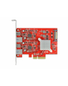 DeLOCK PCIe x4> SuperS USB + 2xUSB-A + USB-C USB 10 Gbps // Dual Channel - nr 6
