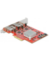 DeLOCK PCIe x4> SuperS USB + 2xUSB-A + USB-C USB 10 Gbps // Dual Channel - nr 8