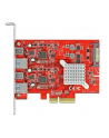 DeLOCK PCIe x4> SuperS USB + 2xUSB-A + USB-C USB 10 Gbps // Dual Channel - nr 9