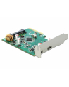 DeLOCK PCIe x4> 2xext SuperS. USB 10Gbps (USB 3.1 Gen 2) USB Type-C feMałe - nr 13