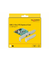 DeLOCK PCIe x4> 2xext SuperS. USB 10Gbps (USB 3.1 Gen 2) USB Type-C feMałe - nr 14