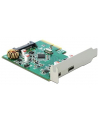 DeLOCK PCIe x4> 2xext SuperS. USB 10Gbps (USB 3.1 Gen 2) USB Type-C feMałe - nr 2