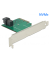 DeLOCK PCIe x4 card> 1x SFF-8643 NVMe LP - nr 1
