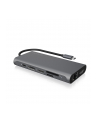 ICY BOX IB-DK4050-CPD USB 3.2 Gen 1 (3.1 Gen 1) Type-C 5000 Mbit/s Anthracite, Docking station - nr 10