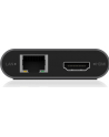 ICY BOX IB-DK4050-CPD USB 3.2 Gen 1 (3.1 Gen 1) Type-C 5000 Mbit/s Anthracite, Docking station - nr 19