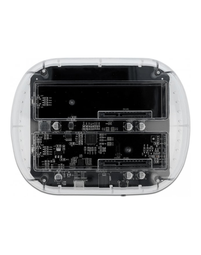 DeLOCK USB C DS> 2x SATA HDD / SSD główny
