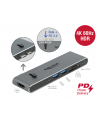 DeLOCK Docking Station Dual USB-C w. HDMI / USB / SD / PD 87752 - nr 5