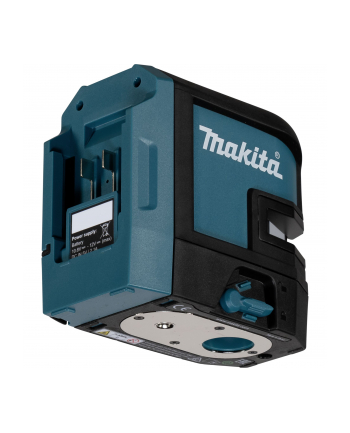 Makita cordless cross line laser SK106GDZ, 12Volt (black / blue, green laser lines, without battery and charger)