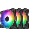 Deepcool CF 120 Plus 3in1 120x120x25, case fan (black / transparent, pack of 3, incl. Controller) - nr 7